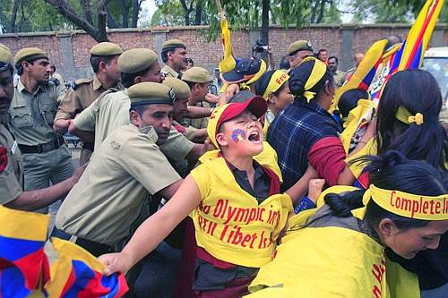 India Tibet Protest