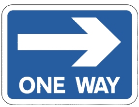 one-way